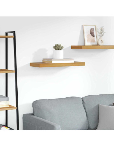 Scaffale da parete Marrone 50 x 23 x 4 cm Legno multistrato