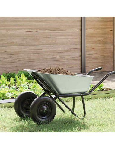 Sostituzione Vassoio Carriola Argento 88 x 60 x 32 cm Acciaio