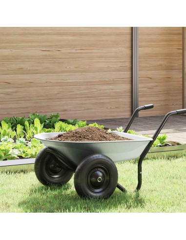 Sostituzione Vassoio Carriola Argento 90 x 63 x 28 cm Acciaio