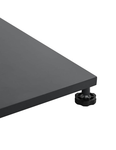 Base per ombrellone Grigio scuro 45 x 45 x 31 cm