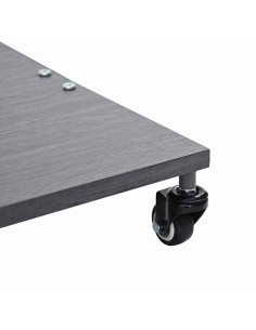 Base per ombrellone Aspetto Legno Grigio Scuro