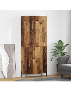 Credenza Legno vecchio 69,5 x 34 x 180 cm Legno multistrato