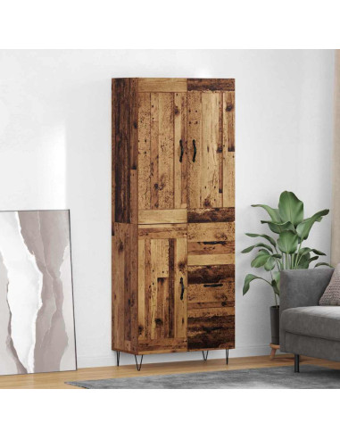 Credenza Legno vecchio 69,5 x 34 x 180 cm Legno multistrato