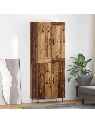 Credenza Legno vecchio 69,5 x 34 x 180 cm Legno multistrato