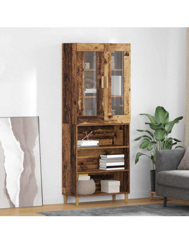 Credenza Legno vecchio 69,5 x 34 x 180 cm