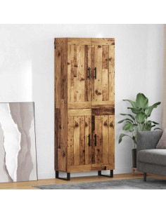 Credenza Legno vecchio 69,5 x 34 x 180 cm Legno multistrato