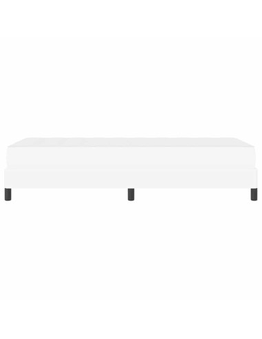 Struttura del letto Bianco Puro 90 x 200 cm Tessuto