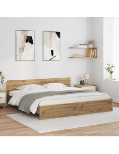Struttura del letto Rovere artigianale 180 x 200 cm