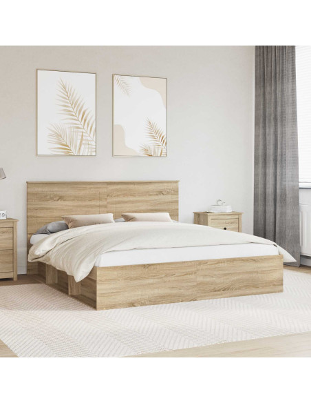 Struttura del letto Sonoma 200 x 200 cm Pino massello