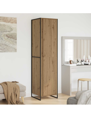 Armadio con porta 2 pcs Rovere Artigianale 50 x 50 x 200 cm