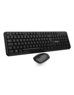 Vultech KM-811W tastiera Mouse incluso Ufficio Wireless a RF + USB QWERTY Italiano Nero