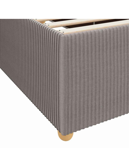 Struttura del letto con materasso Talpa 200 x 200 cm Tessuto