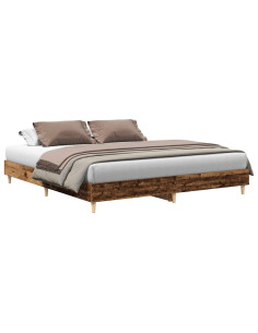 Giroletto senza Materasso Legno Antico 180x200 cm in Truciolato