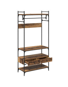 Guardaroba Legno vecchio 89 x 39 x 184.5 cm Legno multistrato