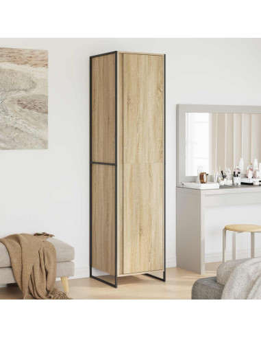Armadio 2 pcs Sonoma 50 x 50 x 200 cm Legno multistrato