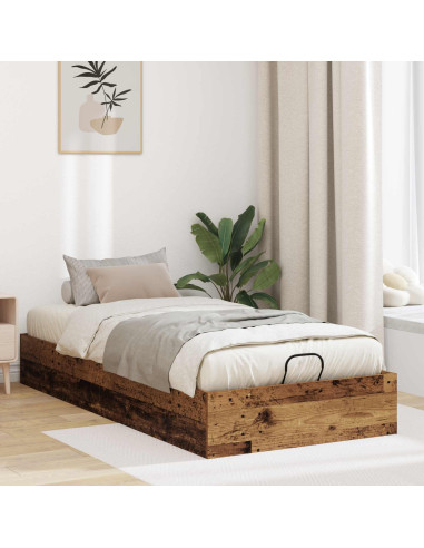 Letto ottomano Legno vecchio 193 x 120 x 25 cm Truciolare