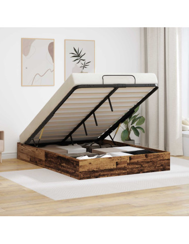 Letto ottomano Legno vecchio 193 x 120 x 25 cm Truciolare