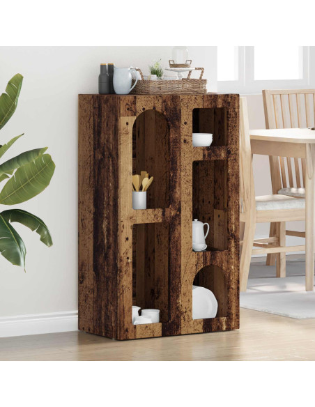 Credenza Legno vecchio 59 x 35 x 100,5 cm Legno multistrato