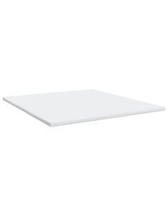 Giroletto a Molle con Materasso Grigio Chiaro 200x200cm Tessuto