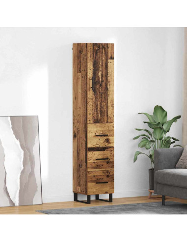 Credenza Legno vecchio 34,5 x 34 x 180 cm Legno multistrato