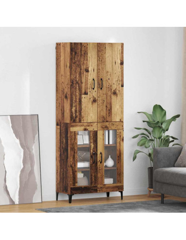 Credenza Legno vecchio 69,5 x 34 x 180 cm Legno multistrato