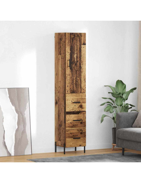 Credenza Legno vecchio 34,5 x 34 x 180 cm Legno multistrato