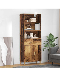 Credenza Legno vecchio 69,5 x 32,5 x 180 cm Legno multistrato