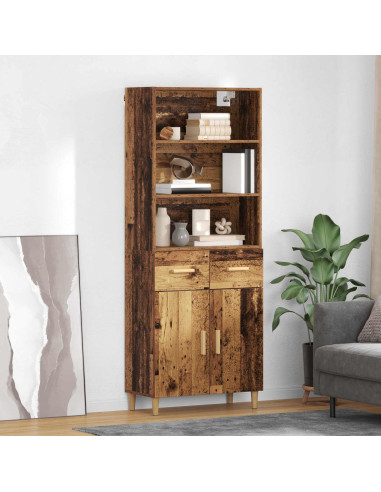 Credenza Legno vecchio 69,5 x 32,5 x 180 cm Legno multistrato