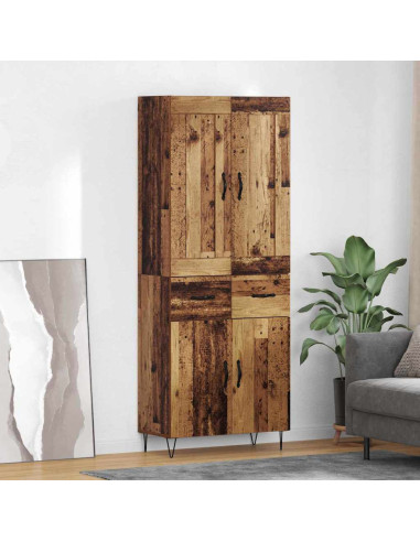 Credenza Legno vecchio 69,5 x 34 x 180 cm Legno multistrato