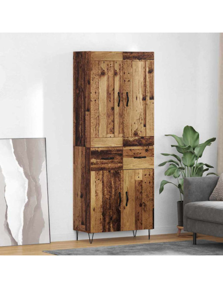 Credenza Legno vecchio 69,5 x 34 x 180 cm Legno multistrato