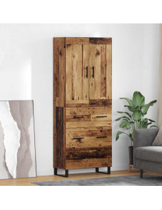 Credenza Legno vecchio 69,5 x 34 x 180 cm Legno multistrato