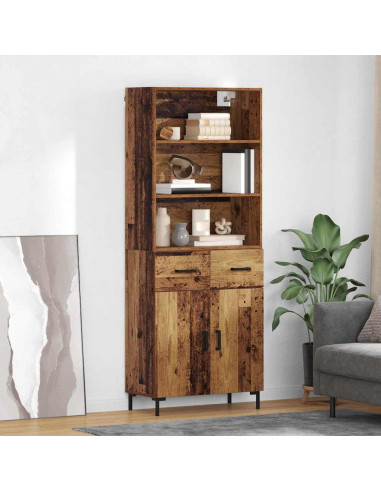 Credenza Legno vecchio 69,5 x 34 x 180 cm Legno multistrato