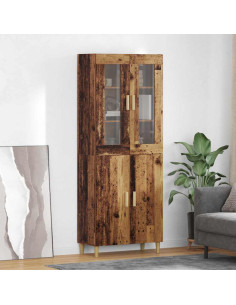 Credenza Legno vecchio 69,5 x 34 x 180 cm