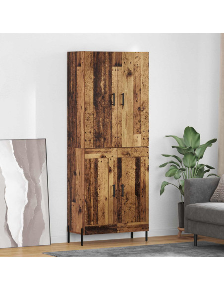 Credenza Legno vecchio 69,5 x 34 x 180 cm Legno multistrato