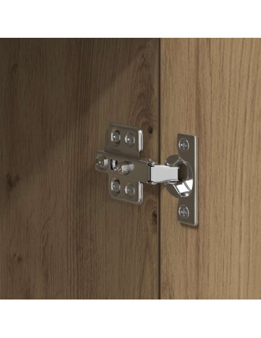 Credenza Rovere artigianale 34,5 x 34 x 90 cm Legno multistrato