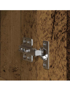 Credenza Legno vecchio 34,5 x 34 x 90 cm Legno multistrato