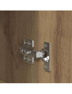 Credenza Rovere artigianale 34,5 x 34 x 90 cm Legno multistrato