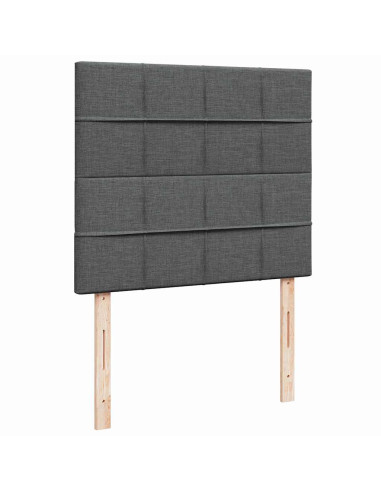 Struttura Letto Pouf con Materasso 80x200 cm in Tessuto