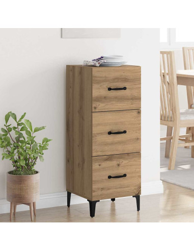 Credenza Rovere artigianale 34,5 x 34 x 90 cm Legno multistrato