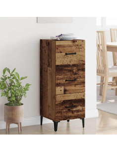 Credenza Legno vecchio 34,5 x 34 x 90 cm Legno multistrato