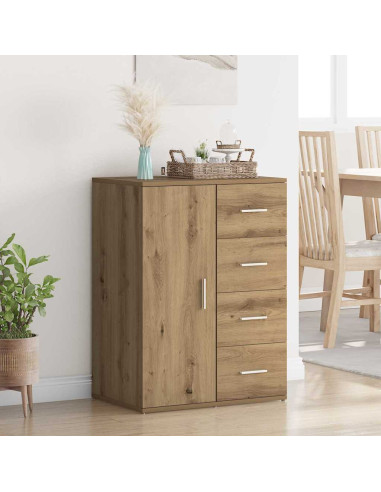 Credenza Rovere artigianale 59 x 39 x 80 cm Legno multistrato