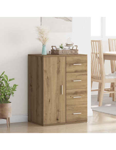 Credenza Rovere artigianale 59 x 39 x 80 cm Legno multistrato