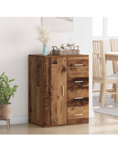 Credenza Legno vecchio 59 x 39 x 80 cm Legno multistrato