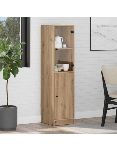 Credenza Rovere artigianale 35 x 37 x 142 cm Legno multistrato