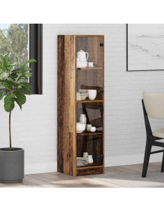 Credenza Legno vecchio 35 x 37 x 142 cm Legno multistrato