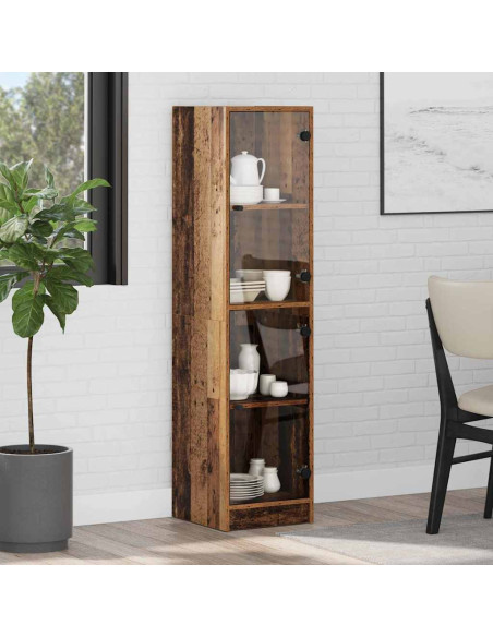 Credenza Legno vecchio 35 x 37 x 142 cm Legno multistrato