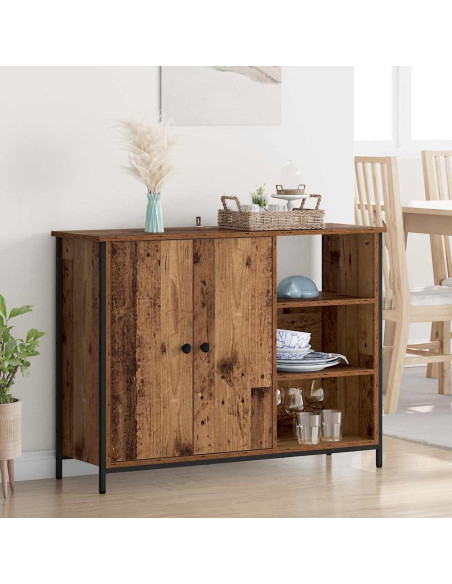 Credenza Legno vecchio 100 x 33 x 75 cm Legno multistrato