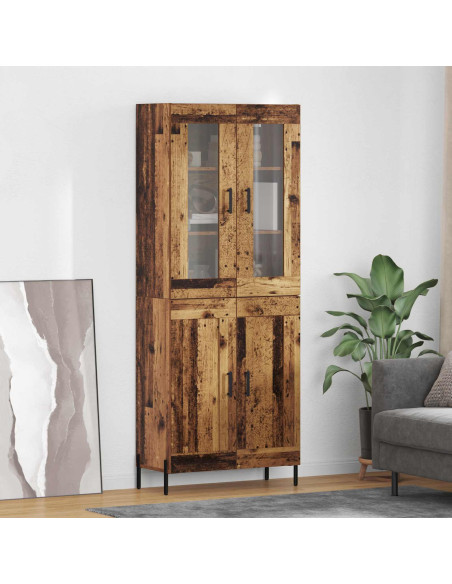 Credenza Legno vecchio 69,5 x 34 x 180 cm Legno multistrato