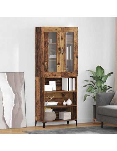 Credenza Legno vecchio 69,5 x 34 x 180 cm Legno multistrato