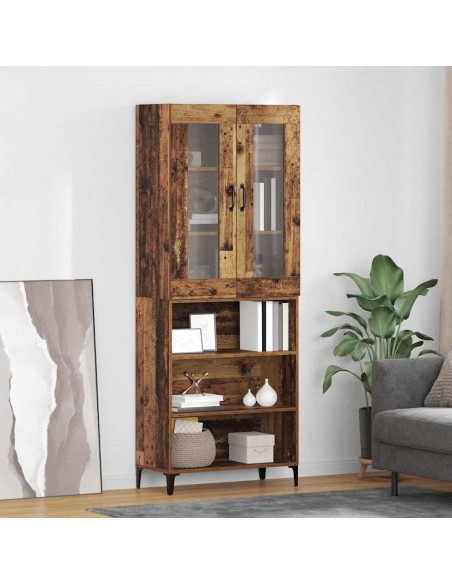 Credenza Legno vecchio 69,5 x 34 x 180 cm Legno multistrato